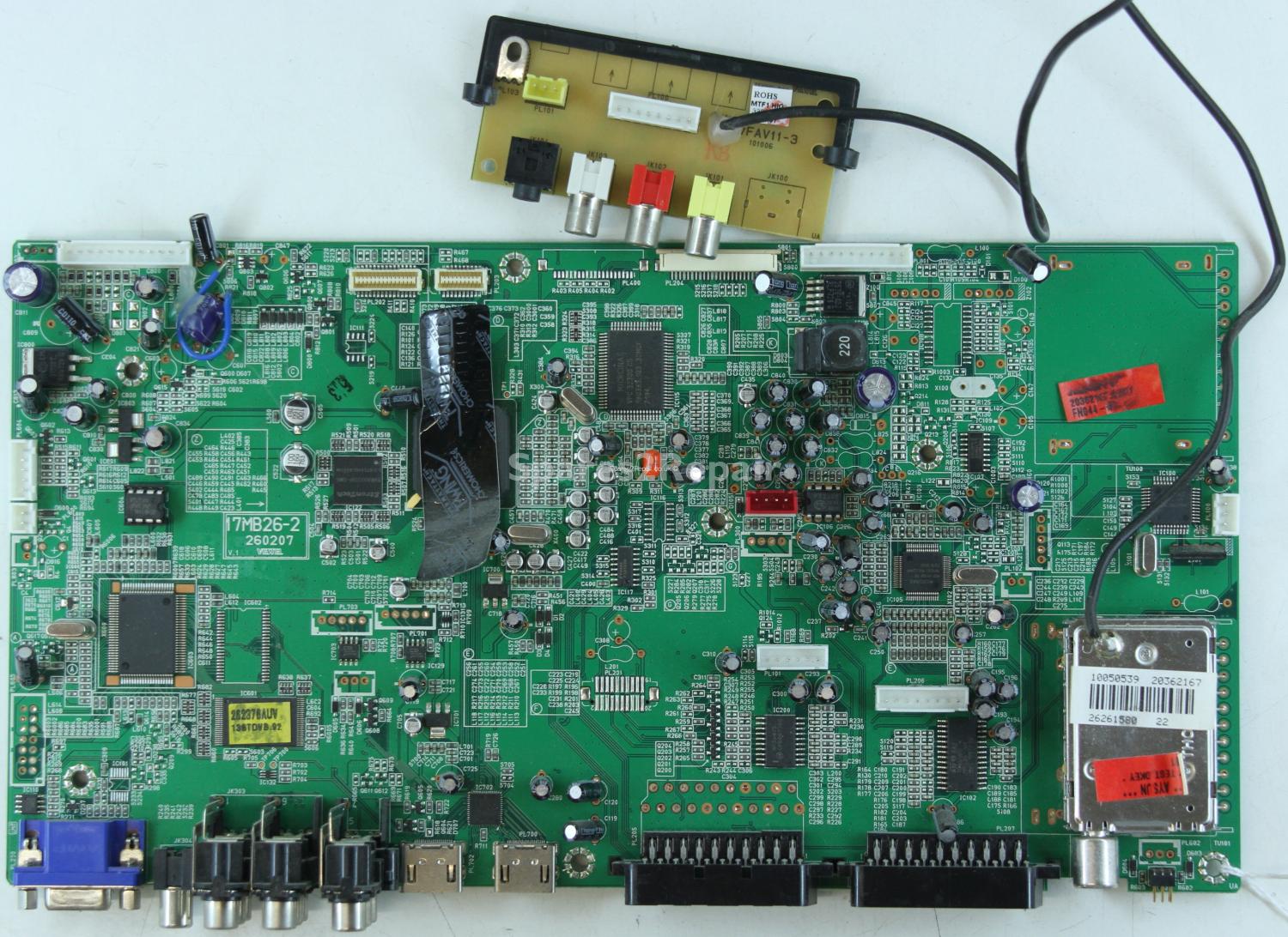 Wharfedale LCD37F1080P - Main AV - 20362167 - 17MB26-2 - 260207 V.1 - 17FAV11-3 - 101006